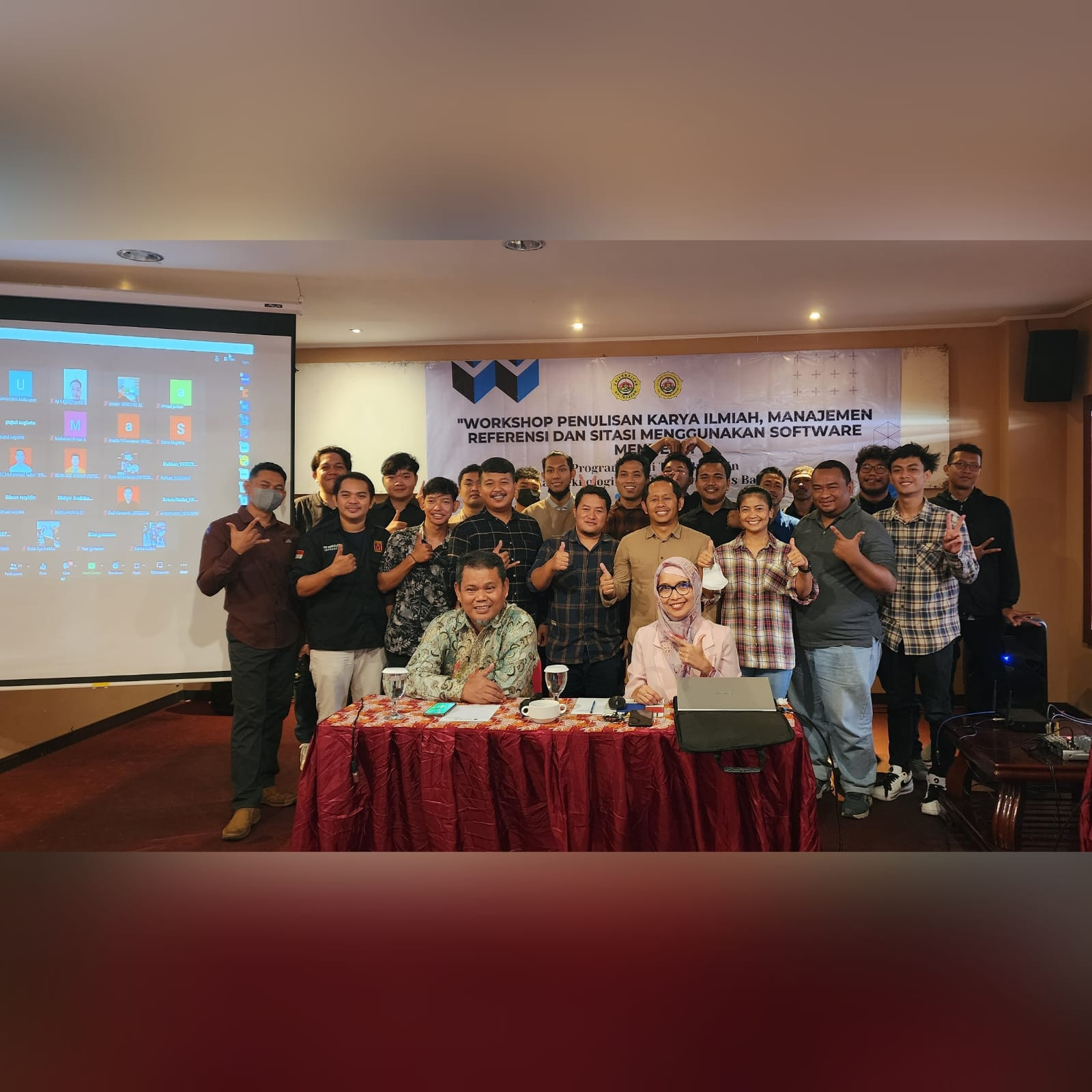 Workshop Penulisan Karya Ilmiah, Manajemen Referensi & Sitasi Menggunakan Software Mendeley (gelombang II) TA 2022-2023